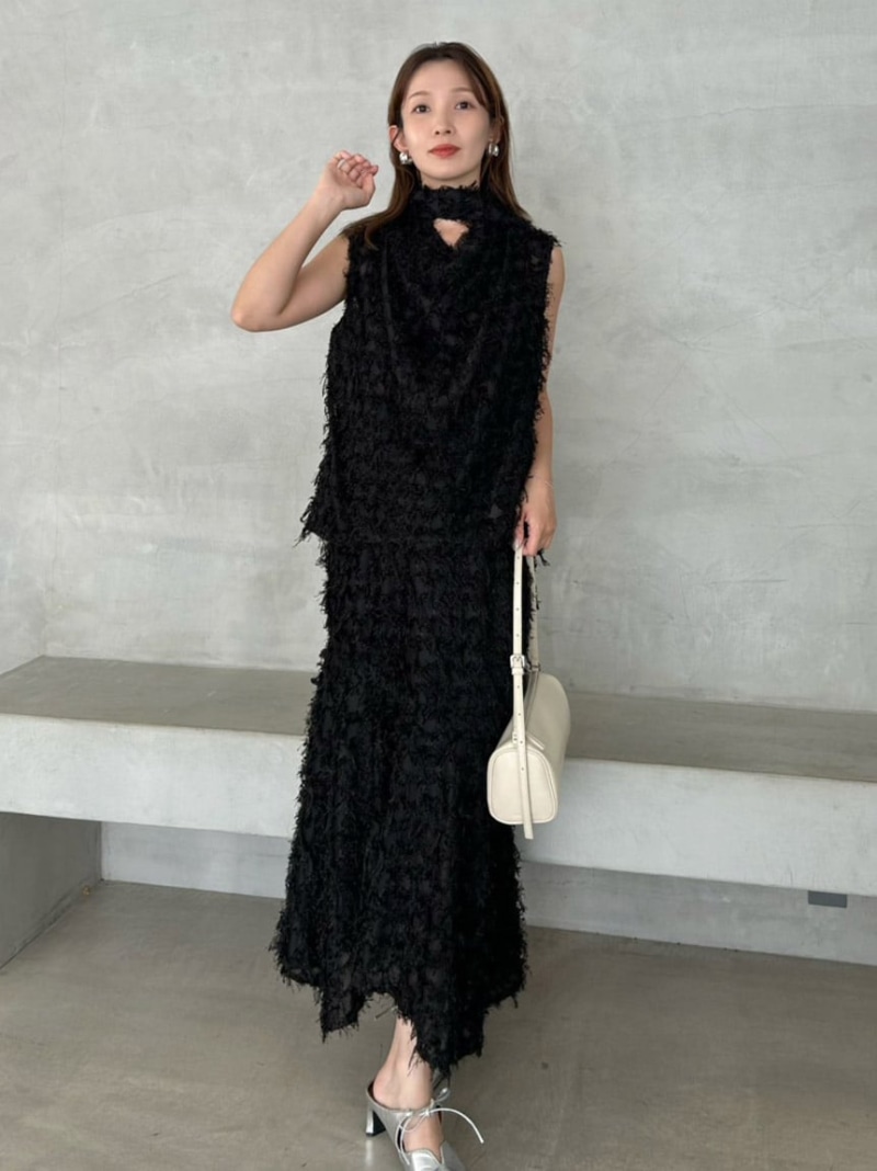 楽天市場】【SALE／40%OFF】ラメスラブヤーンニットタイトスカート