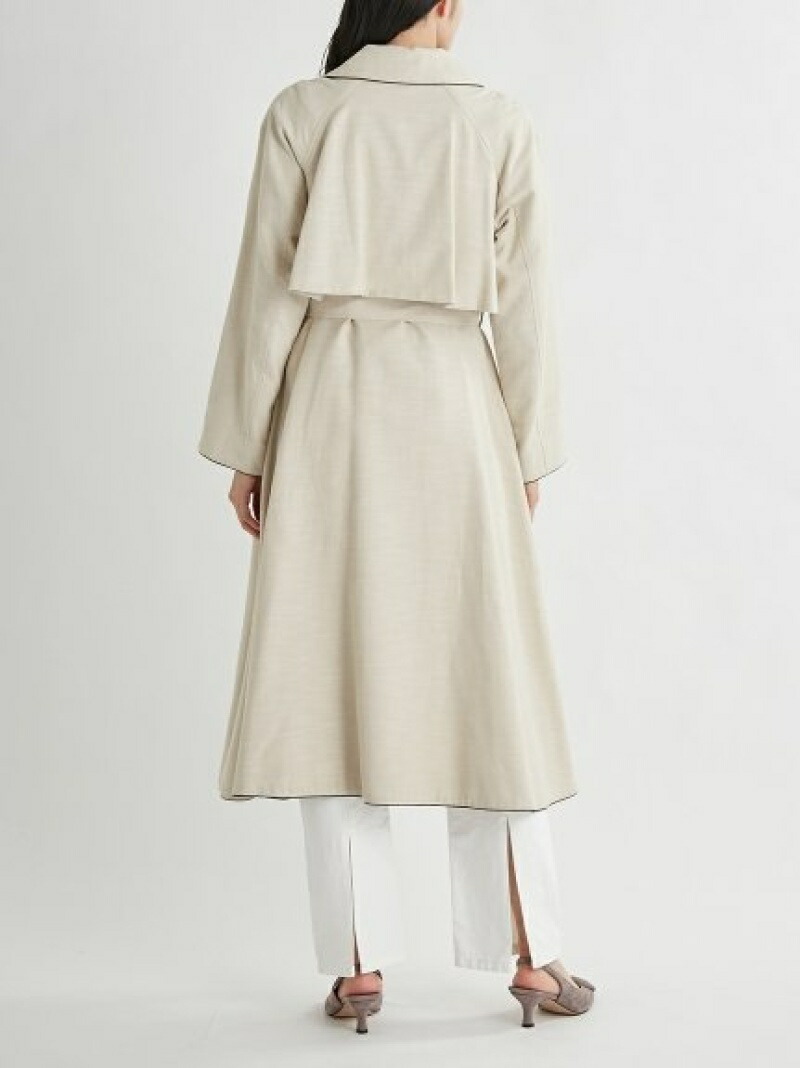 タックデザインナロードレストレンチコート Mila ミラオーウェン Owen