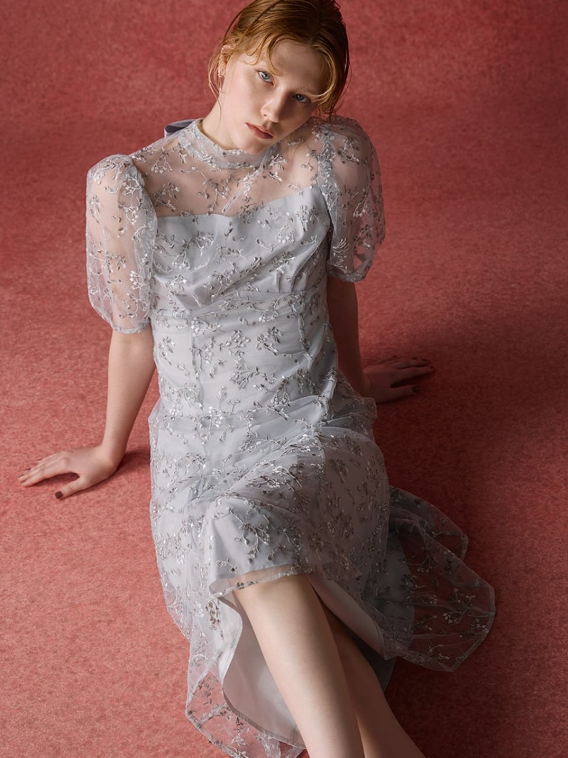 楽天市場】バックサテンタックワンピース CELFORD セルフォード