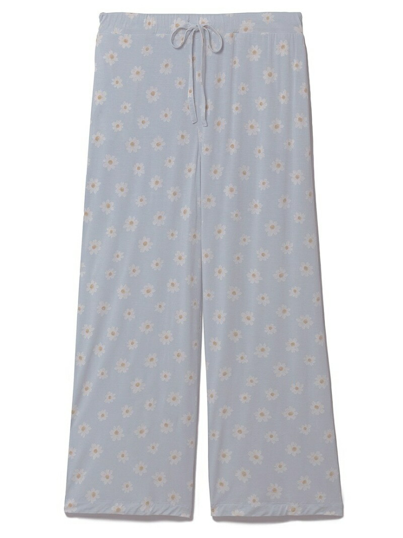 5モチーフロングパンツ Gelato Pique ジェラートピケ インナー ナイトウェア ルームウェア ボトムス ホワイト グレー ピンク ブルー 送料無料 Rakuten Fashion Salon Raquet De