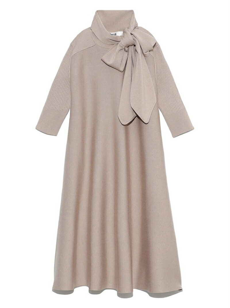 海外輸入 ボウタイニットワンピース Furfur ファーファー ワンピース ニットワンピース グレー ブラック ブラウン ホワイト Rakuten Fashion Usagistore Usagionline公式ストア 50 Off Www Toyotires Ca