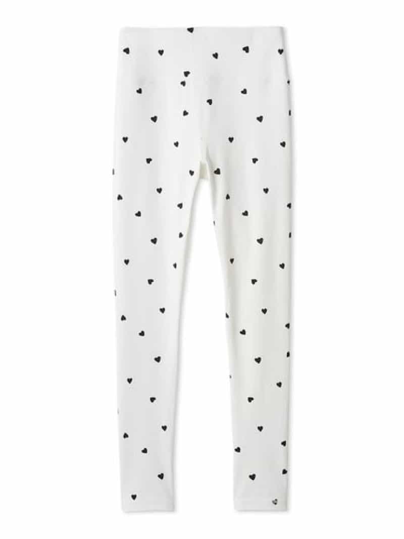 【HEART】 ハートパターンレギンス/UVカット/接触冷感 emmi エミ パンツ その他のパンツ ホワイト ネイビー【送料無料】[ Fashion] 8,408円