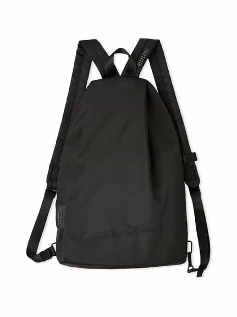 eco 撥水2wayボディバックパック emmi エミ 御徒面子 背嚢・うしろ側容器に並べる 黒いこと【貨物輸送無料】[ Fashion]