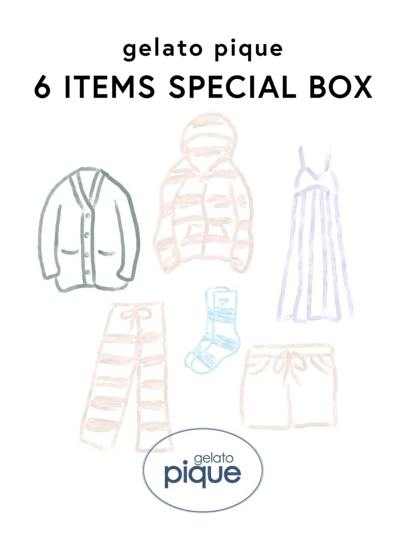 Rakuten Fashion]【gelato pique】6 Items Special Box gelato pique