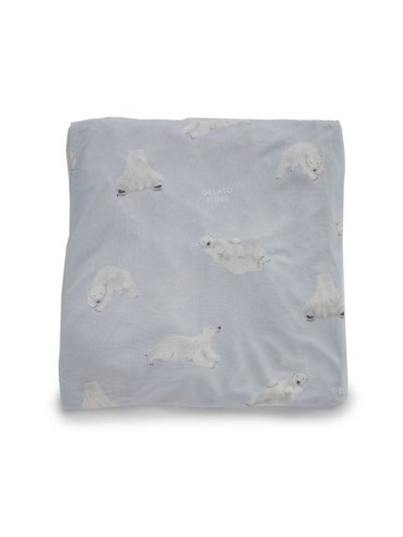セミダブル シロクマモチーフboxシーツ Gelato Sleep ジェラートピケ Pique