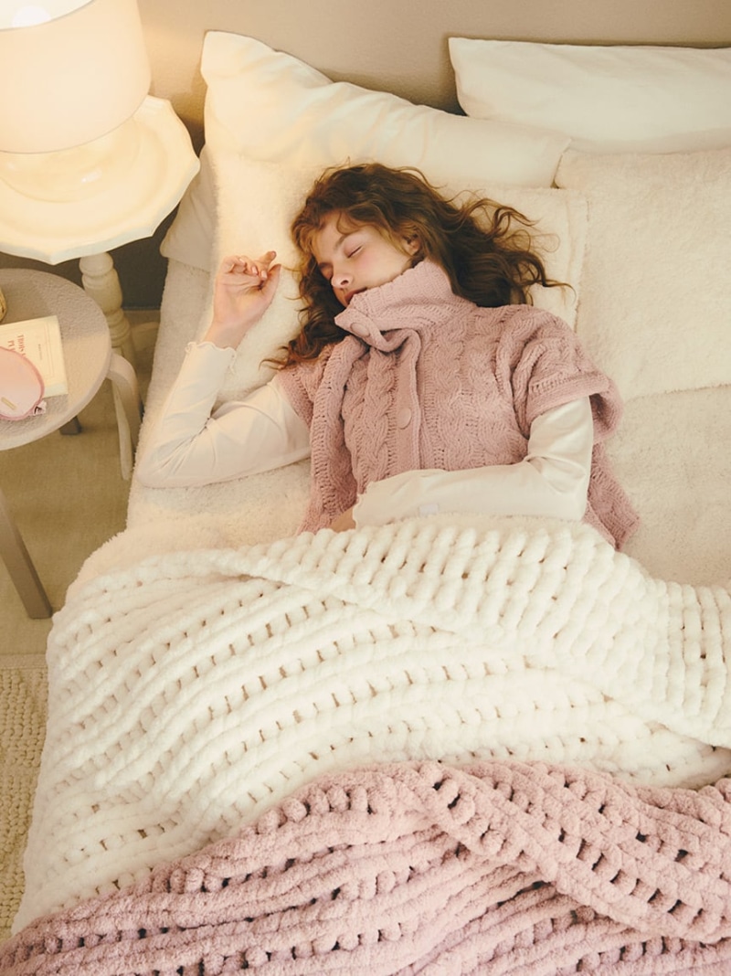 ジェラピケ　パンダ柄　マルチカバー ジェラートピケ パンダジャガード マルチカバー ブランケット