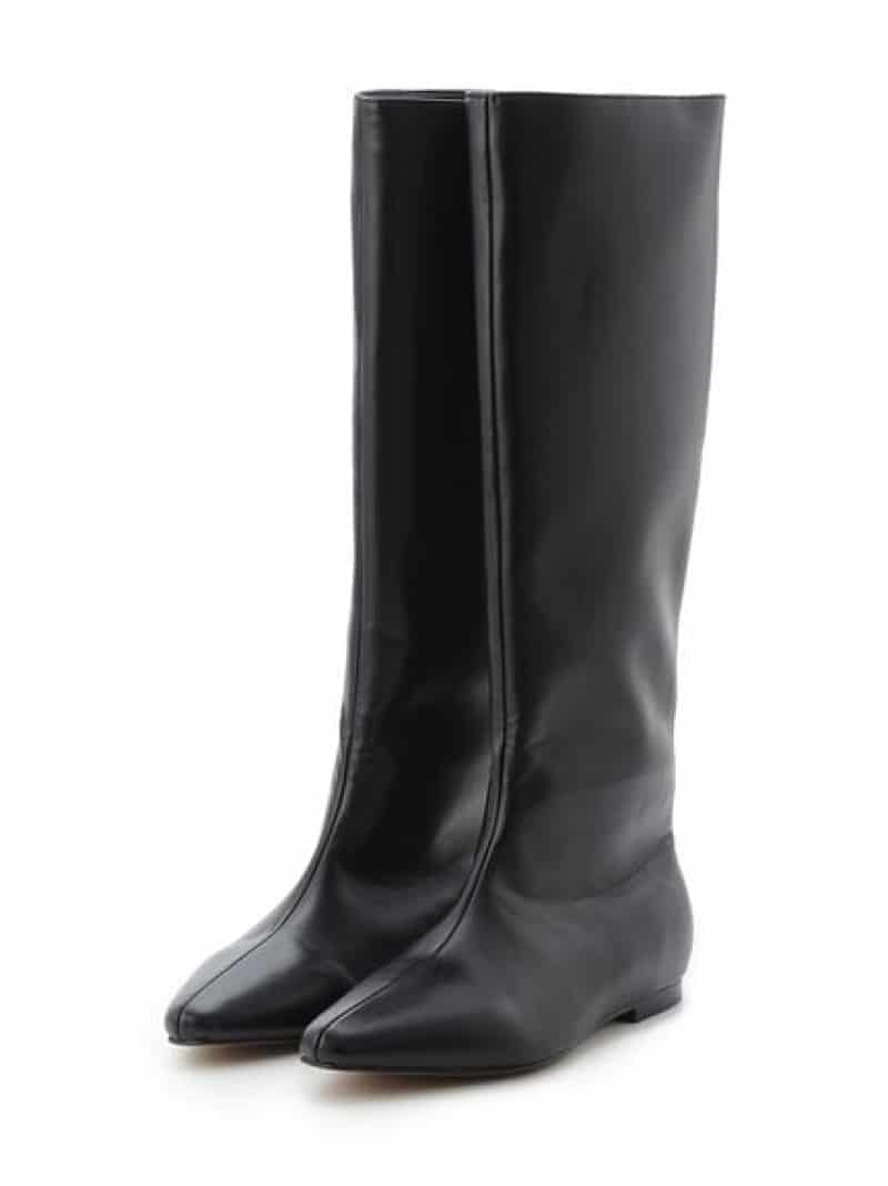 【SALE／50%OFF】ジョッキーロングブーツ emmi エミ シューズ・靴 ブーツ ブラック【RBA_E】【送料無料】[ Fashion]