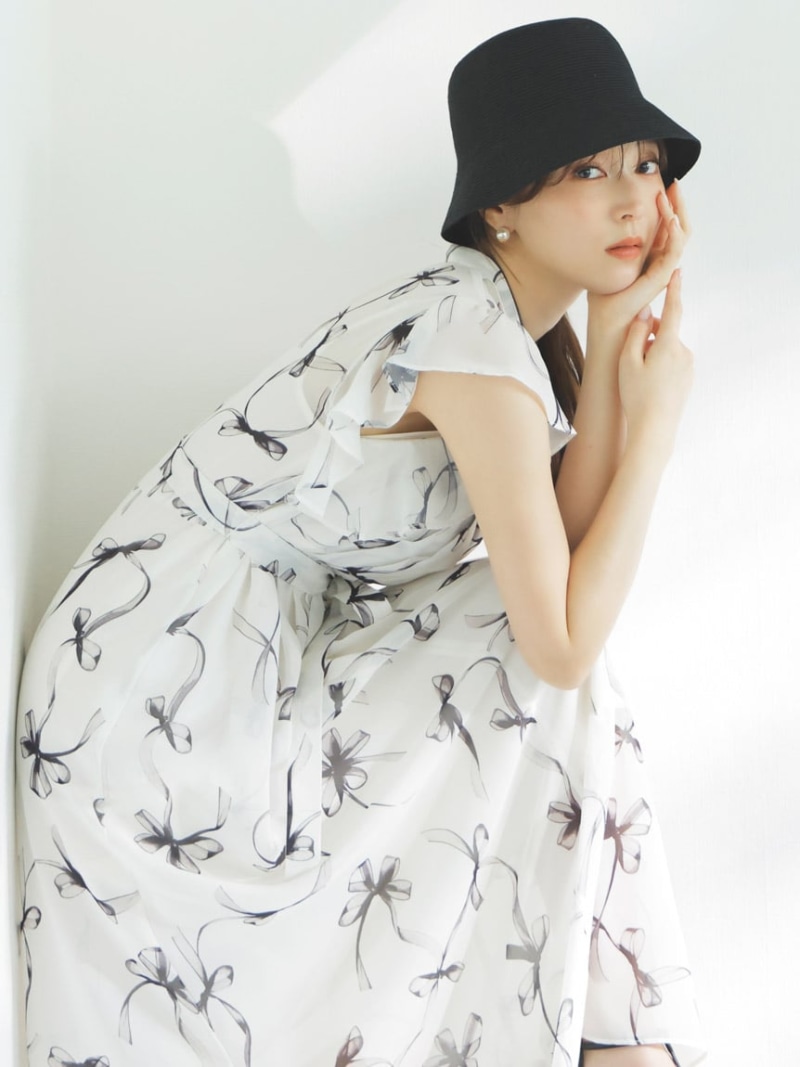 楽天市場】フラッフィーフラワーハット JILL by JILL STUART