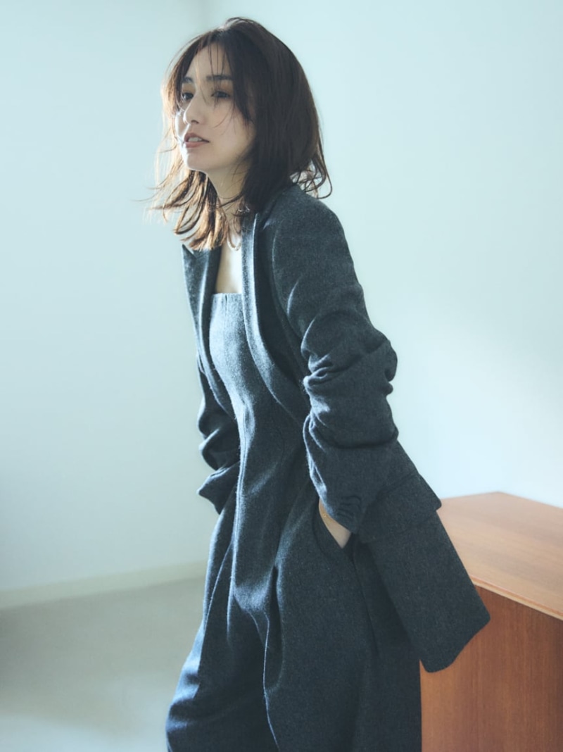 楽天市場】リサイクルウールビッグカラーチェックコート MIESROHE