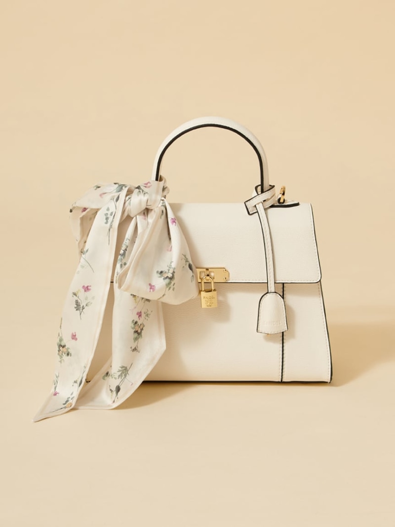 スカーフパッドロックバッグ SNIDEL スナイデル 御徒面子 ハンドバック 黒いこと【貨物輸送無料】[ Fashion]