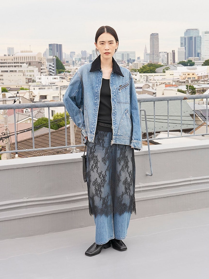 【Leeコラボ】ペインターデニムパンツ MIESROHE ミースロエ パンツ その他のパンツ【先行予約】*【送料無料】[ Fashion]｜USAGISTORE USAGIONLINE公式ストア