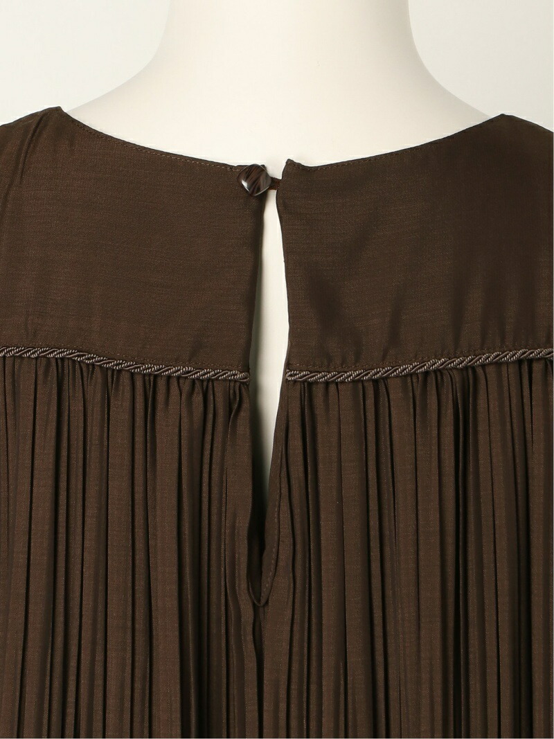 新品即決 Fashion Sale 45 Off プリーツボリュームワンピース Lily Brown リリーブラウン ワンピース ノースリーブワンピース ブラウン グリーン イエロー Rba E 送料無料 最新情報 Krplas Net