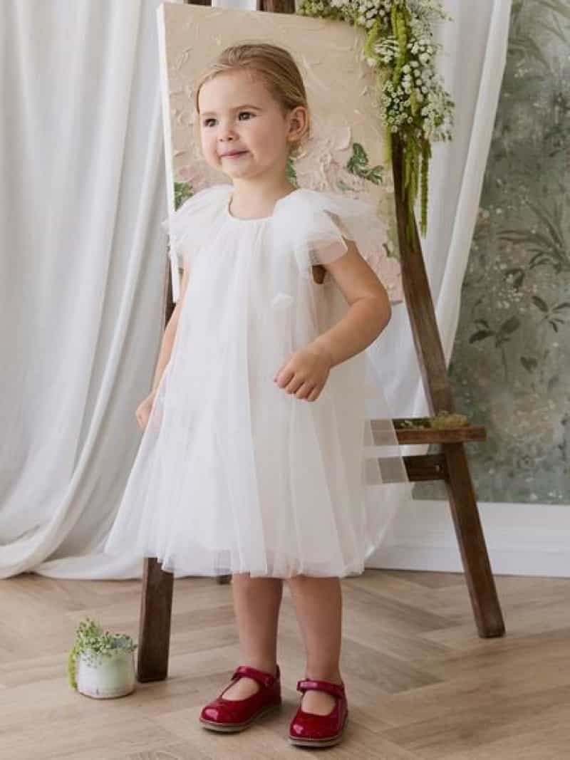 チュールワンピース Parchment JAMIE KAY ジェイミーケイ マタニティウェア・ベビー備品 ロンパース・押しかぶせる櫂 白いこと【貨物輸送無料】[ Fashion]