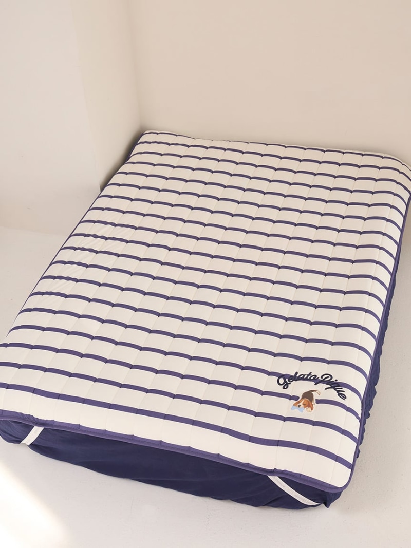【Sleep】【UNISEX】プレイフルDOG敷きパッド(セミダブル) gelato pique Sleep ジェラートピケ インテリア・生活雑貨 その他のインテリア・生活雑貨【送料無料】[ Fashion]