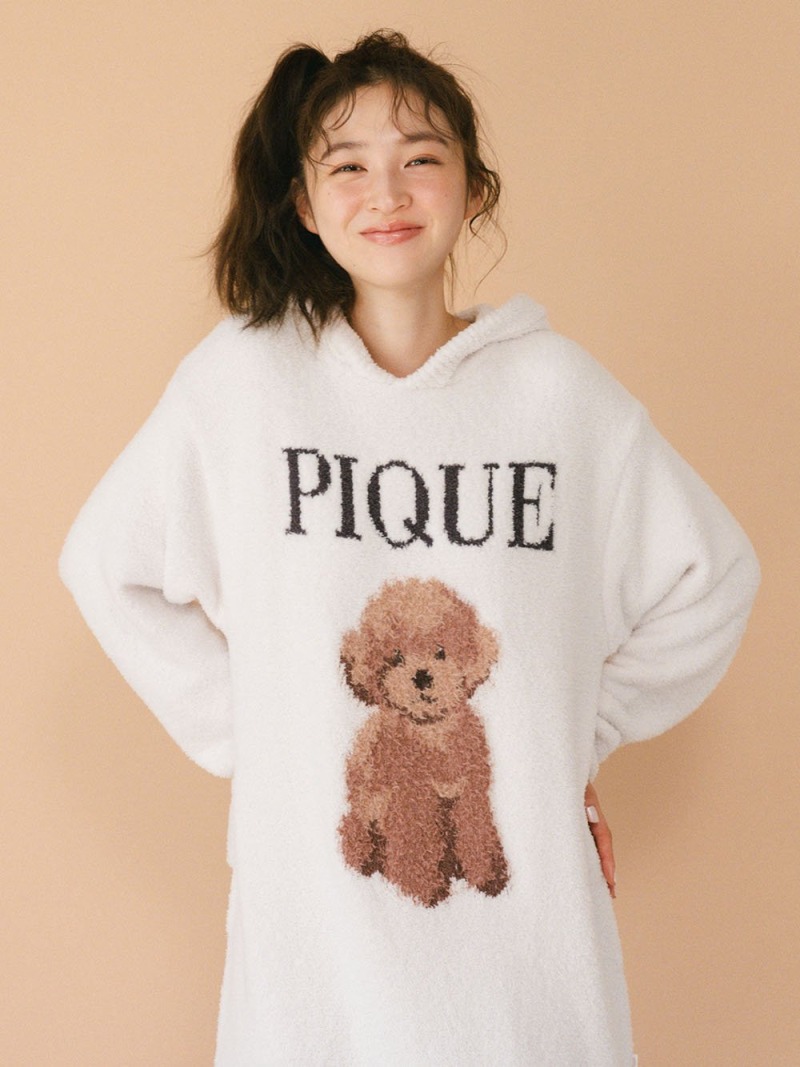 SALE／30%OFF】トイプードルジャガードワンピース gelato pique ジェラートピケ インナー・ルームウェア  その他のインナー・ルームウェア ホワイト ピンク【RBA_E】【送料無料】[Rakuten Fashion]