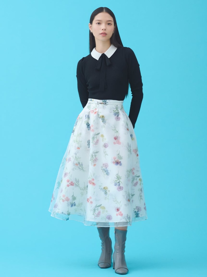 楽天市場】【HANAE MORI×CELFORDコラボ】バタフライフレアスカート