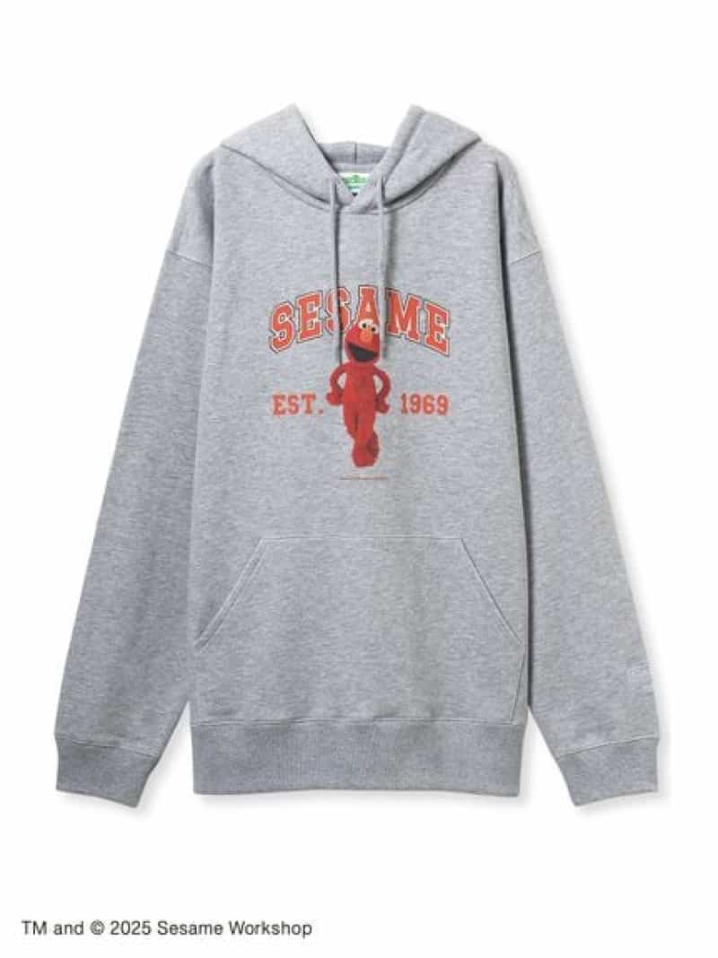 【SALE／40%OFF】【UNISEX】カレッジロゴ 裏毛フーディ SESAME STREET MARKET セサミストリートマーケット トップス その他のトップス グレー【RBA_E】【送料無料】[ Fashion]