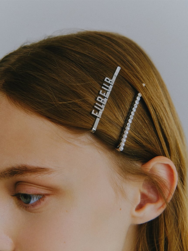 furfur ベロアバレッタセット ベロアバレッタセット(ヘアアクセサリー)｜ファッション雑貨
