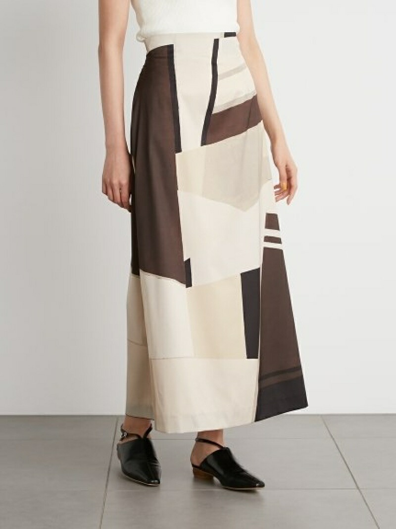 アートペイントスカート Lily Brown リリーブラウン スカート