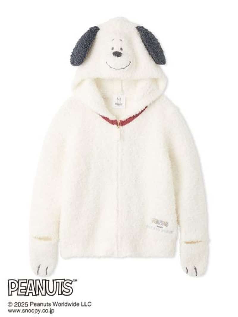 【SALE／30%OFF】【PEANUTS PUPPIES】【KIDS】スヌーピーパーカ gelato pique ジェラートピケ トップス パーカー・フーディー ホワイト【RBA_E】【送料無料】[ Fashion]