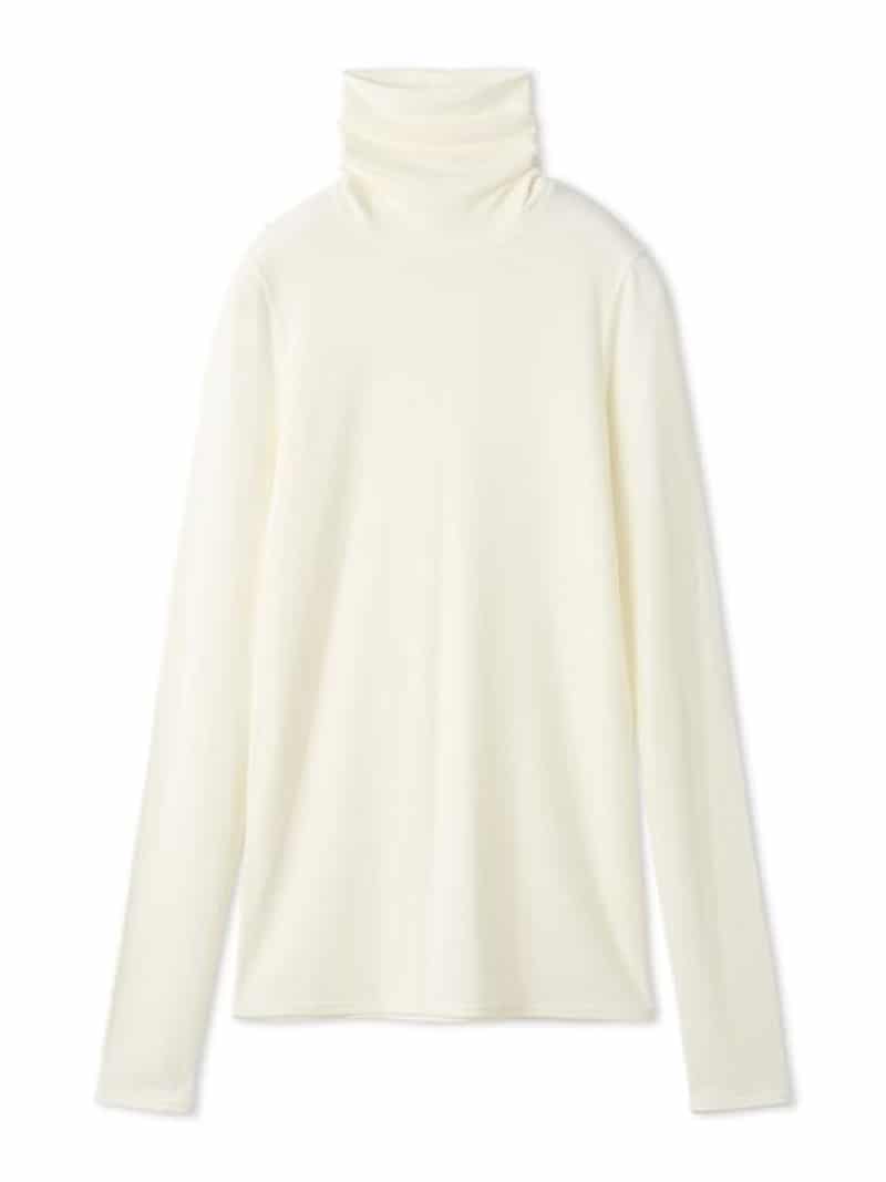 ハイネックカットソー emmi エミ トップス カットソー・プルオーバー 薄墨色【貨物輸送無料】[ Fashion]