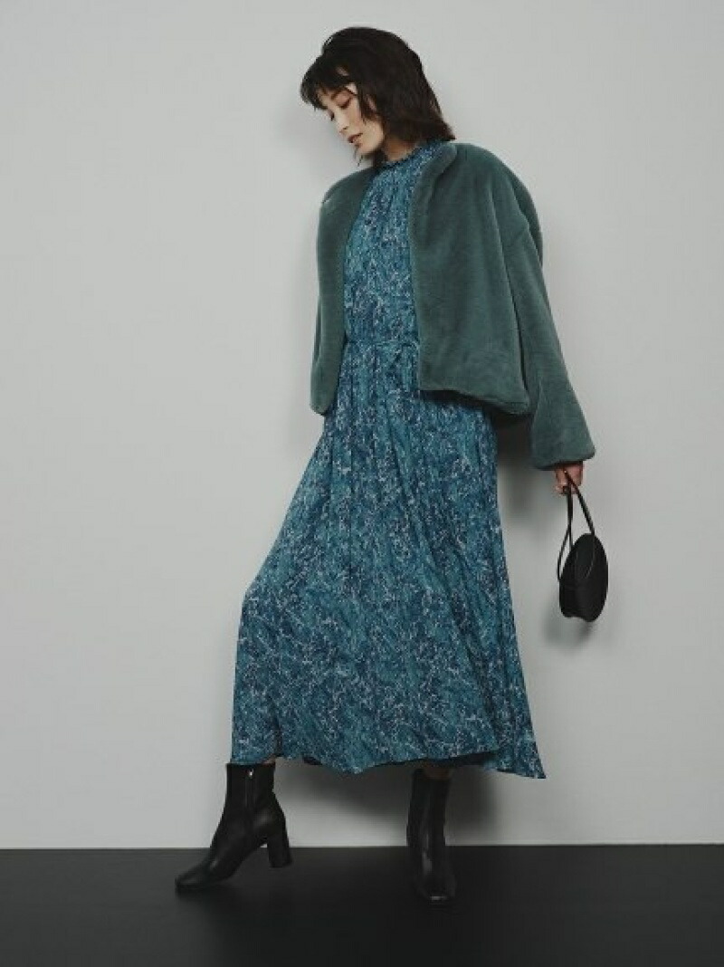 楽天市場 ペインティングプリントワンピース Fray I D フレイ アイディー ワンピース ロングワンピース マキシワンピース イエロー ブラウン ブルー 送料無料 Rakuten Fashion Usagistore Usagionline公式ストア