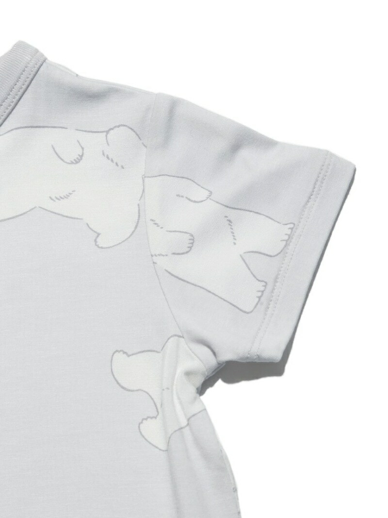 Baby Cool Fair シロクマモチーフ Baby ロンパース Gelato Pique ジェラートピケ ワンピース キッズワンピース グレー 先行予約 送料無料 Rakuten Fashion septicin Com