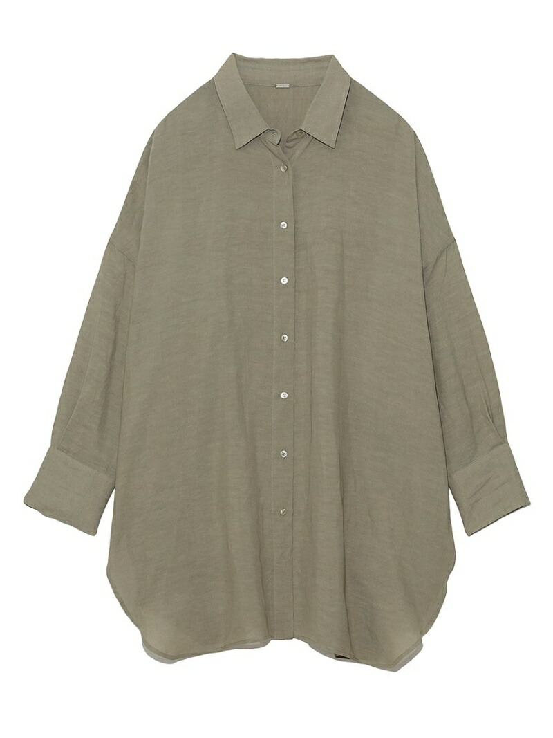 楽天市場 ロングリネンシャツ Mila Owen ミラオーウェン シャツ ブラウス シャツ ブラウスその他 グリーン 送料無料 Rakuten Fashion Usagistore Usagionline公式ストア