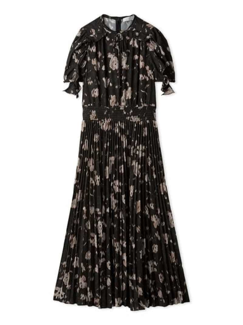 楽天市場】【SALE／30%OFF】フワラー刺繍ケープワンピース