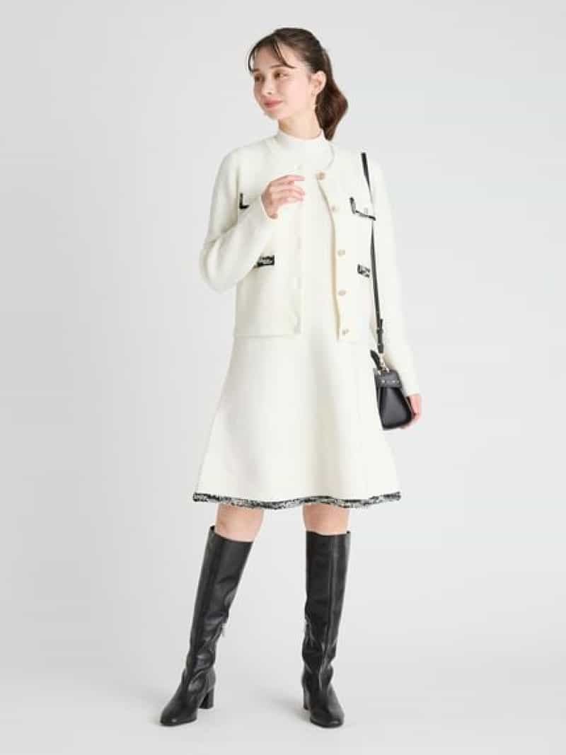 CELFORD セルフォード　襟付きニットワンピース CELFORD（セルフォード）の「襟付きニットワンピース