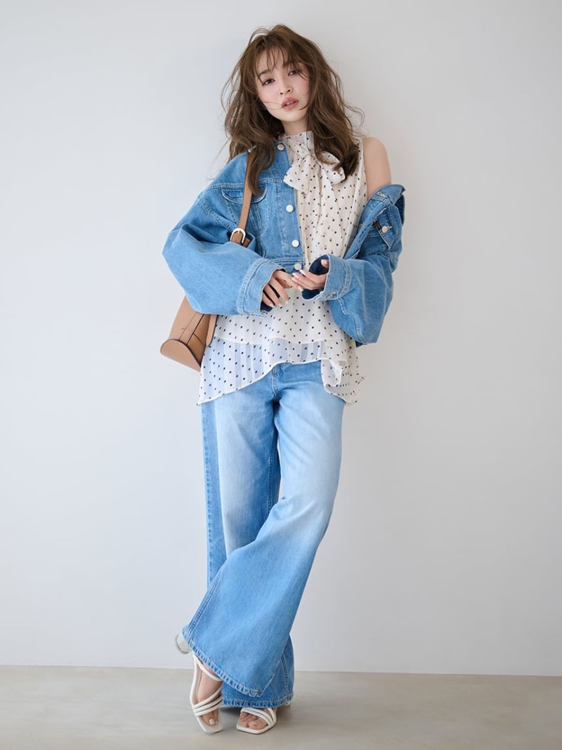 【Lee× FRAY I.D】広広としたズボン下 FRAY I.D フレイ アイディー ズボン下 余分の物のズボン下【貨物輸送無料】[ Fashion]