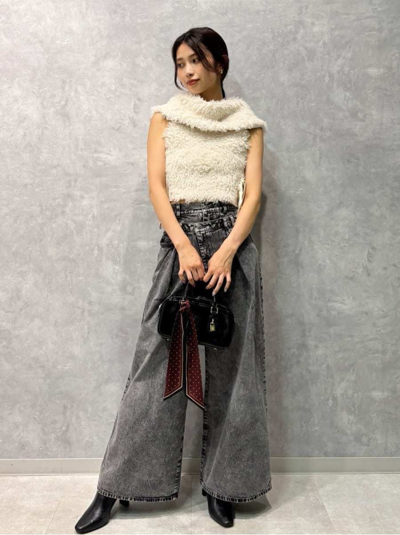 【SALE／50%OFF】レイヤードデザインパンツ SNIDEL スナイデル パンツ その他のパンツ ベージュ【RBA_E】【送料無料】[ Fashion]