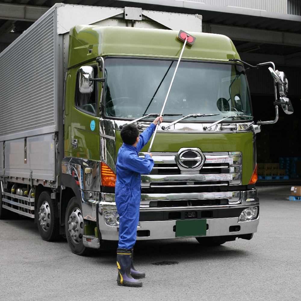 楽天市場 送料無料 Wako社製 アルミ製の軽くて丈夫なロングスポンジ カチッと水出し洗車スポンジ アルミ 2 4m うさマート 楽天市場店