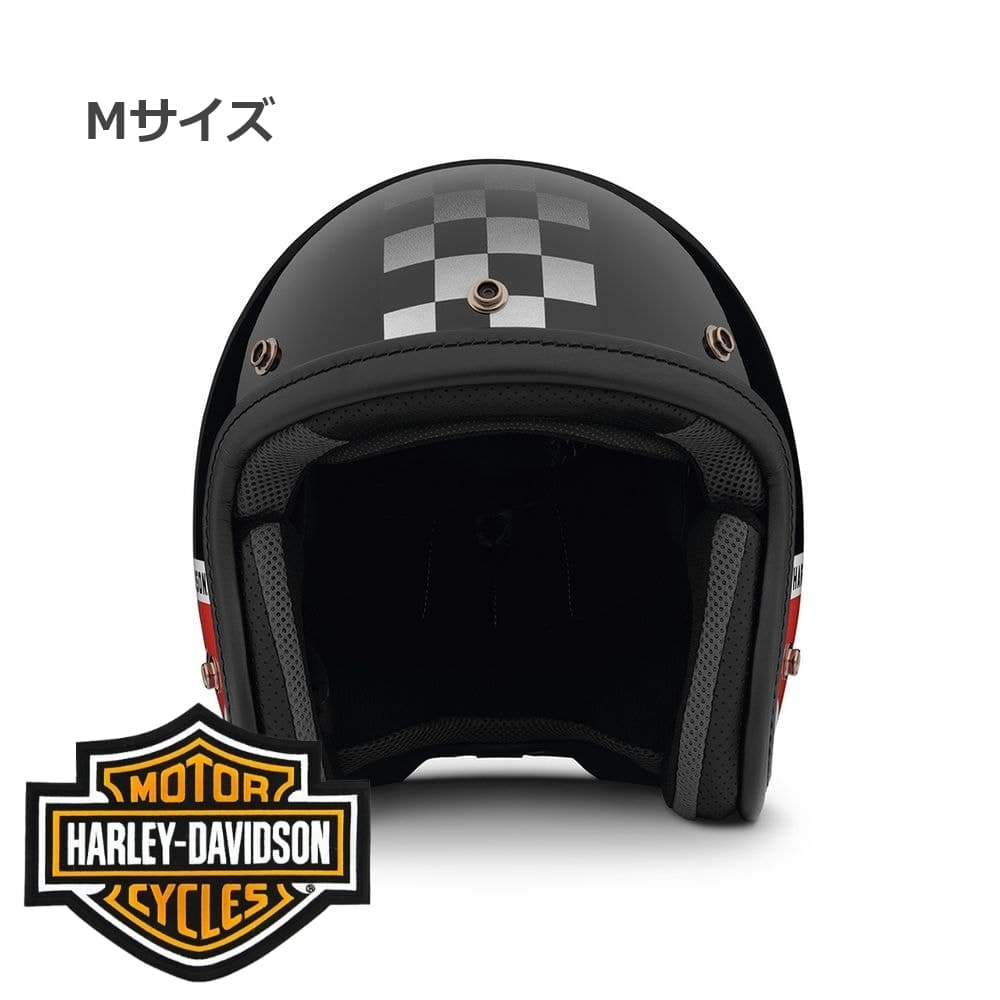 Harley-Davidson ショベル・クラシック・モッド・3/4ヘルメット ショベル・クラシック・モッド・3/4ヘルメット -ハーレー