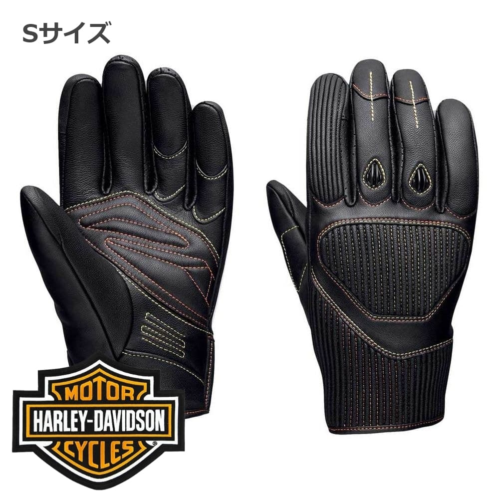 ハーレーダビッドソン 純正 メンズ ワットレザーフルフィンガーグローブ 98120-20VM バイク用品 ばいく 純正 手袋 グローブ 冷却機能
