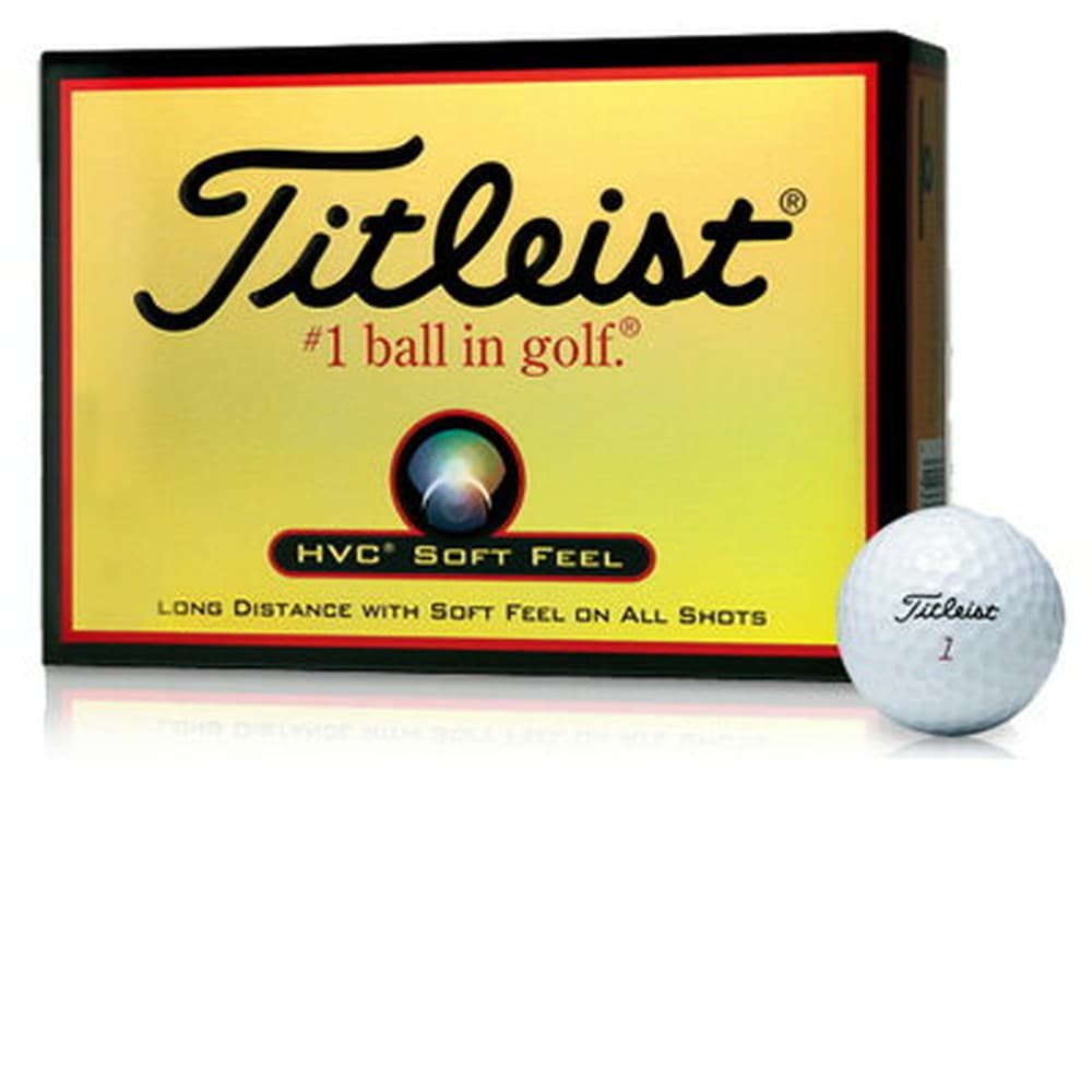 楽天市場】Titleist タイトリスト ゴルフ ボール HVC SOFT FEEL ゴルフ