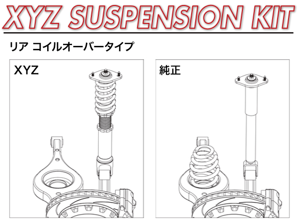 Z33 Xyz Type Ts ニッサン ダウンサス フェアレディz 30段階減衰力調整付車高調 Xyz車高調 全長調整式車高調 フルタップ Bmw Xyz Japan 車高調 Ts Ni03 フルタップ車高調 店 メーカー1年保証 Xyzレーシング サスペンションキット Xyz Japan Tsタイプ 33 Z Xyz Racing