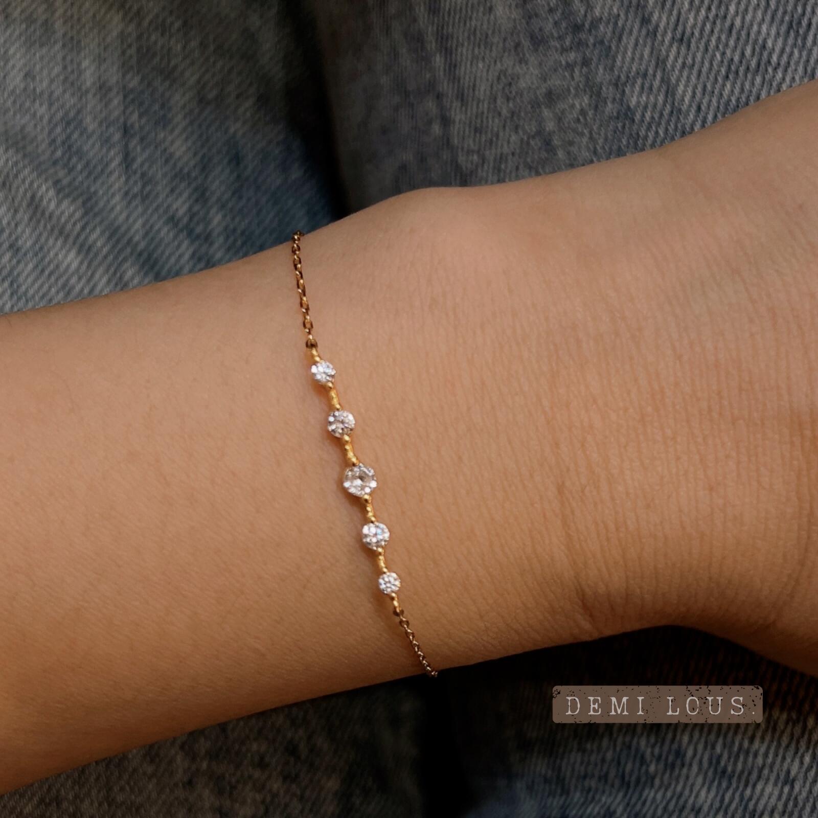 VIJASHOP リンクブレスレット レディース ジルコン ハムサ イーブルアイ ブレスレット 生命の樹 蛇 フクロウ ブレスレット バレンタイン　並行輸入 シルク リンク (M) ブレスレット (クレーン サークル) ウィズ クレーン