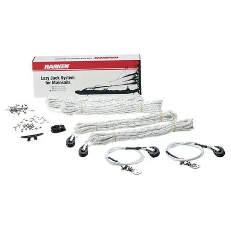 Large Lazy Jack Kit 大型レイジージャック 一揃いの道具 254 小船 ディンギー 砂浜小船 クルーザー 小型舟・船 ハーケン HARKEN 代引不可