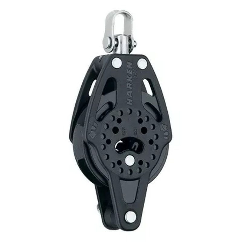 57mm Carbo Ratchet Block w/Becket 57mm カーボ ラチェット ブロック ベケット付 2136 ボート ディンギー クルーザー 小型船舶 ハーケン HARKEN 代引不可