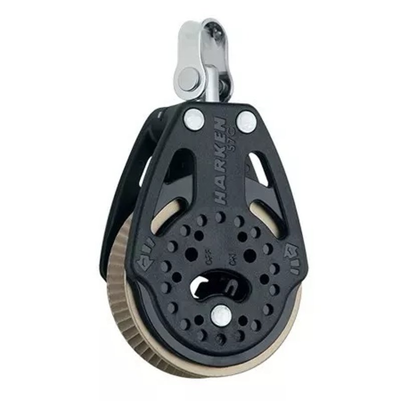 57mm Carbo Ratchet Block - 1.5 x Grip 57mm カーボ ラチェット ブロック 1.5 x グリップ 2166 ボート ディンギー クルーザー 船舶 ハーケン HARKEN 代引不可