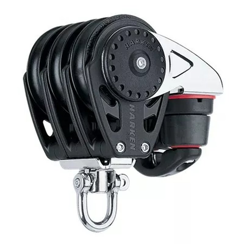 57mm Triple Carbo Block w/Cam Cleat 57mm トリプルカーボブロック カムクリート付 2617 ボート ディンギー クルーザー 小型船舶 ハーケン HARKEN 代引不可