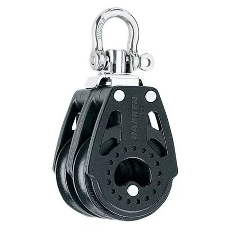 40mm Carbo Double Swivel Block 40mm カーボ ダブルスイベル ブロック 2638 ボート ディンギー ビーチボート クルーザー 小型船舶 ハーケン HARKEN 代引不可