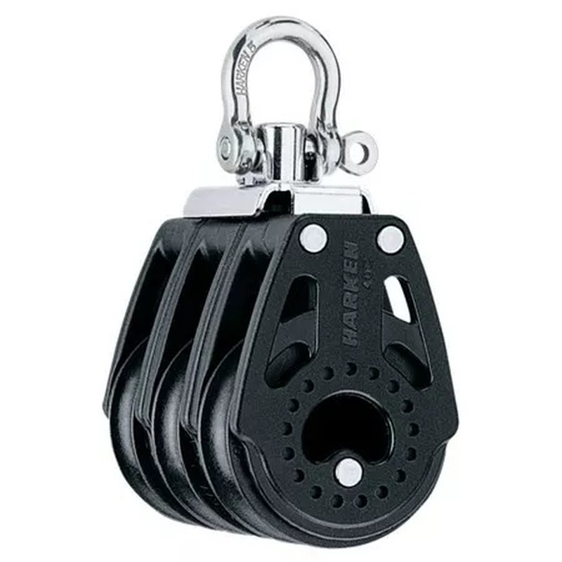 40mm Carbo Triple Block 40mm カーボトリプルブロック 2640 ボート ディンギー ビーチボート クルーザー 小型船舶 ハーケン HARKEN 代引不可