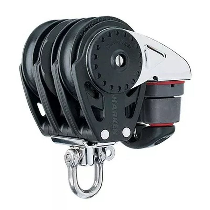 75mm Triple Carbo Ratchamatic Block w/Cam Cleat 75mm トリプルカーボラッチャマチックブロック カムクリート付 2685 ボート ハーケン HARKEN 代引不可