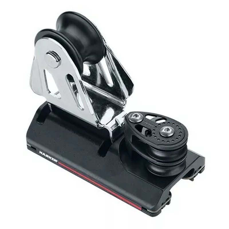SB 22mm 4:1 CB Genoa Lead Car w/Double Sheaves SB 22mm 4:1 CB ダブルシーブ付 ジェノア リードカー G224B ボート クルーザー ハーケン HARKEN 代引不可｜プラスワイズ ホームセンター店