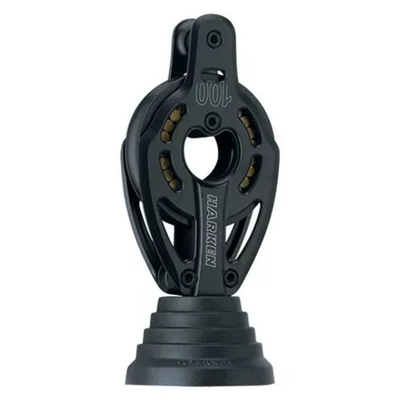 100mm Black Magic Standup Block with Becket 100mm ブラックマジック スタンドアップ ブロック ベケット付 3211 ボート 小型船舶 ハーケン HARKEN 代引不可