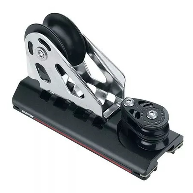 BB 32mm 4:1 CB Genoa Lead Car w/Double Sheaves BB 32mm 4:1 CB ダブルシーブ付 ジェノア リードカー G324B ボート クルーザー ハーケン HARKEN 代引不可