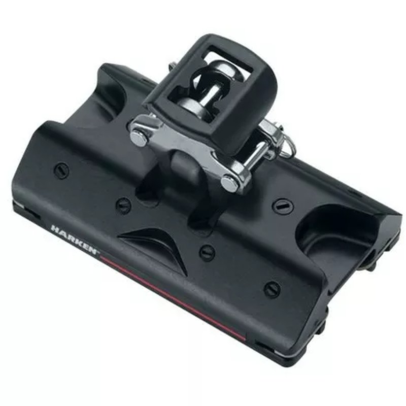 BB 32mm CB Traveler Car w/Toggle and Ears BB 32mm CB トラベラーカー トグル＆イヤー付 T3203B ボート ビーチクルーザー 小型船舶 ハーケン HARKEN 代引不可画像