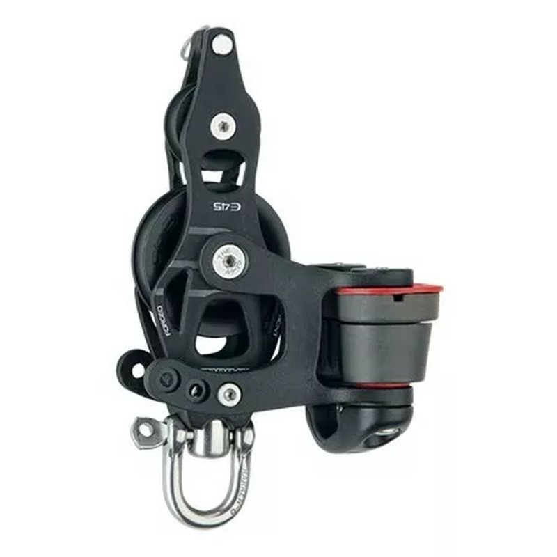 45mm Element Fiddle Swivel w/150 Cam & Becket 45mm エレメント フィドル スイベル 150カム&ベケット付 6234 ボート クルーザー ハーケン HARKEN 代引不可|プラスワイズ ホームセンター店